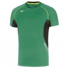 Mizuno T-Shirt Premium JPN Tee Uomo Verde/Nero